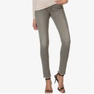 7 For All Mankind Gray Skinny Jeans